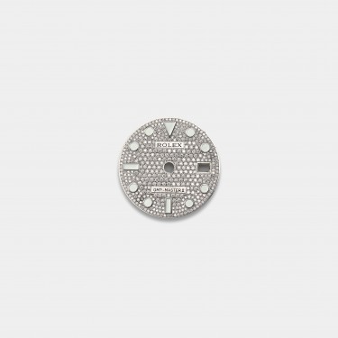  롤렉스 GMT-Master II 커스텀다이얼 풀파베 다이얼 화이트골드용