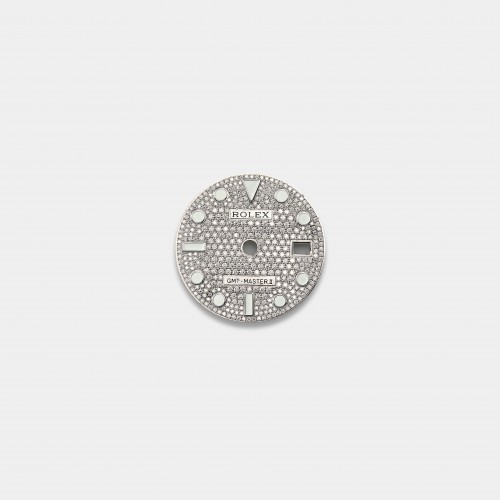  롤렉스 GMT-Master II 커스텀다이얼 풀파베 다이얼 화이트골드용