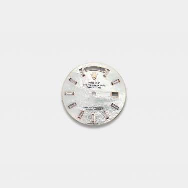 롤렉스 데이데이트 36mm 커스텀다이얼 자개(MOP) 다이얼 로즈골드용 바게뜨 다이아 인덱스