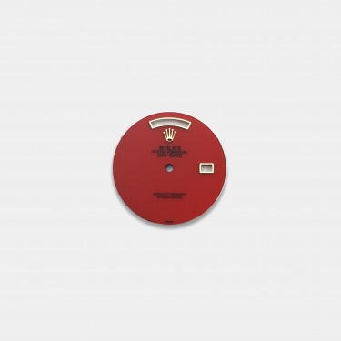 롤렉스 데이데이트 36mm 커스텀다이얼 산호(Red Coral) 다이얼 옐로골드용 민짜