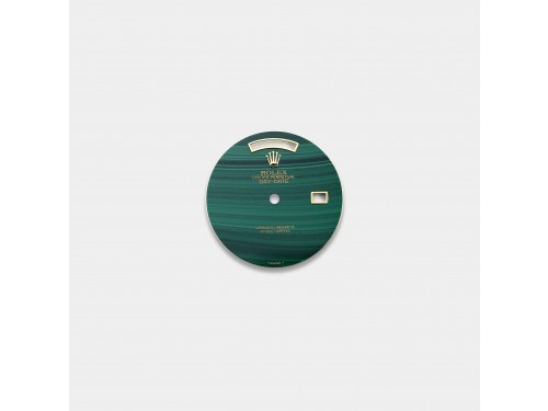 롤렉스 데이데이트 36mm 커스텀다이얼 공작석 (malachite) 옐로골드용 민짜