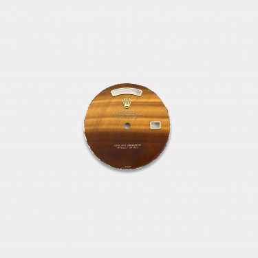 롤렉스 데이데이트 36MM 커스텀다이얼 호안석(Tiger's Eye) 다이얼 옐로골드용 민짜