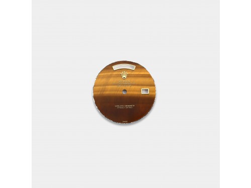롤렉스 데이데이트 36MM 커스텀다이얼 호안석(Tiger's Eye) 다이얼 옐로골드용 민짜