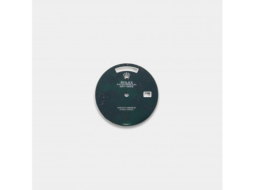 롤렉스 데이데이트 36MM 커스텀다이얼 혈석(Blood Stone) 다이얼 화이트골드용 민짜
