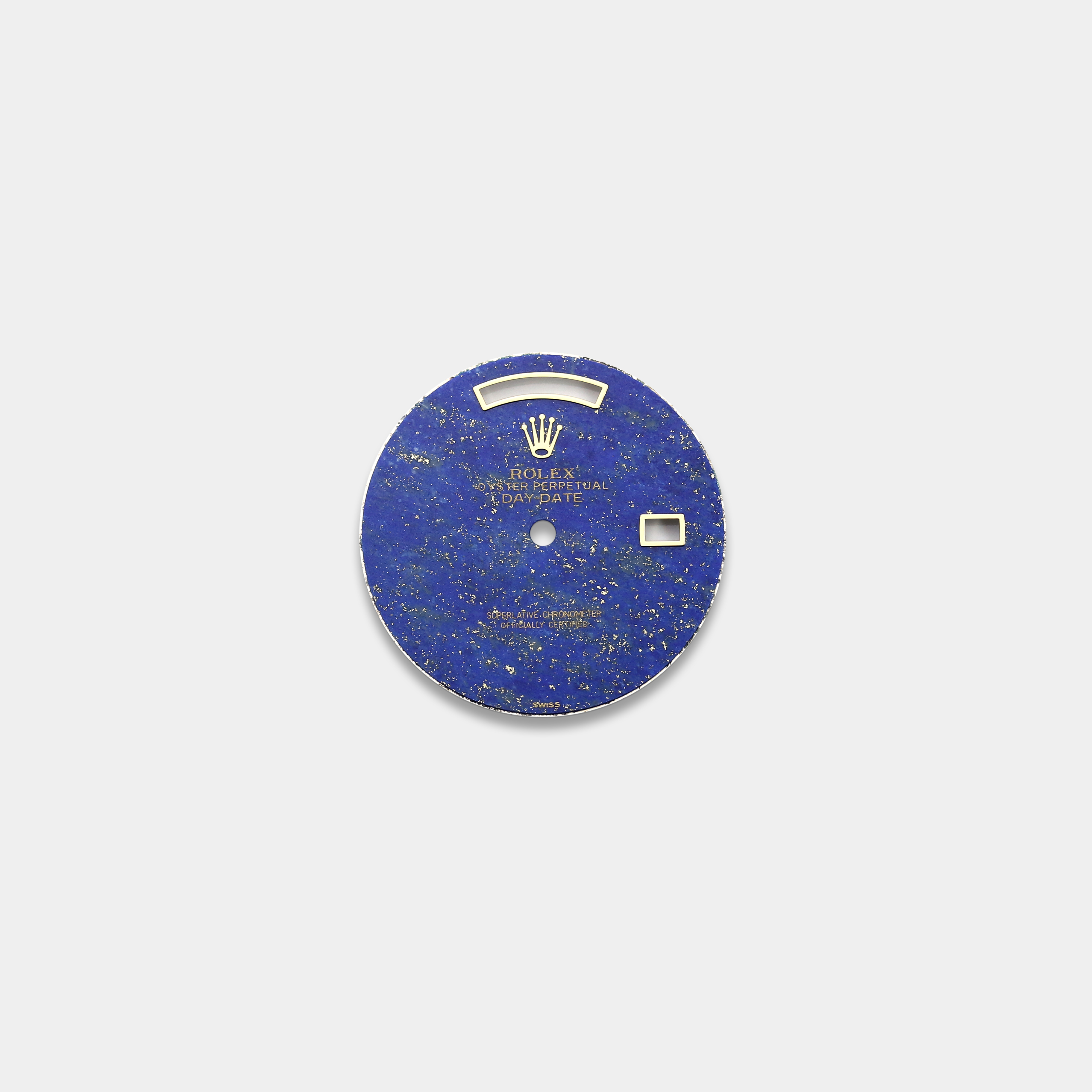 롤렉스 데이데이트 36MM 커스텀다이얼 청금석(Lapis Lazuli) 옐로골드용 민짜