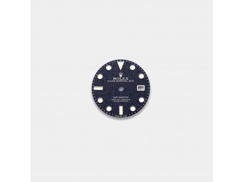 롤렉스 GMT MASTER II 커스텀다이얼 어벤추린(Aventurine) 다이얼 스틸/화이트골드용 (블루)
