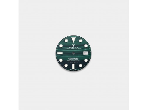 롤렉스 서브마리너 40mm 커스텀다이얼 공작석 (Malachite) 스틸/화이트골드용