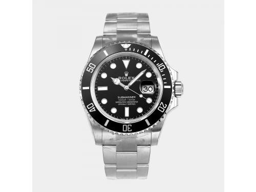 롤렉스 서브마리너 신형 41mm 블랙다이얼 블랙세라믹 인서트 최신형