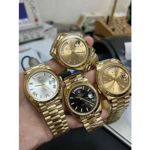 QP공장 롤렉스 데이데이트40 텅스텐 정품급무게&무브먼트 업그레이드 전모델