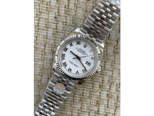 QP공장 롤렉스 데이저스트 36미리 최신형 화이트 로만다이얼