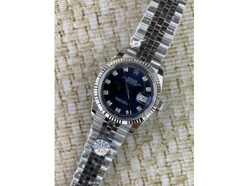 QP공장 롤렉스 데이저스트 36 블루 청텐포 QP공장