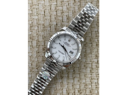 QP공장 롤렉스 데이저스트 41 화이트 바인덱스 126334