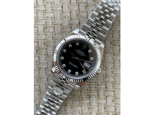 QP공장 롤렉스 데이저스트 126334 41미리 블랙다이얼 다이아몬드 인덱스