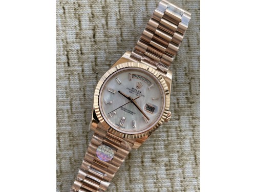 QP공장 롤렉스 데이데이트40 로즈골드 텅스텐 208~211g로