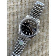 QP공장 롤렉스 데이데이트40 텅스텐 블랙바게트다이얼 