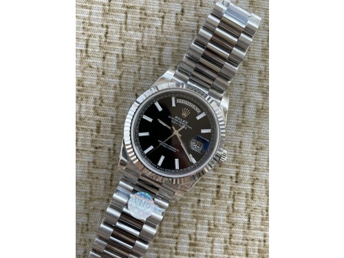 QP공장 롤렉스 데이데이트40 텅스텐 블랙다이얼 