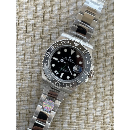 QP공장 롤렉스 지엠티마스터2 블랙그레이 오이스터 GMT-Master II 126720