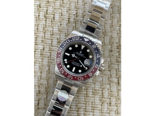QP공장 롤렉스 GMT마스터2 펩시 오이스터 GMT-Master II 126720 BLRO