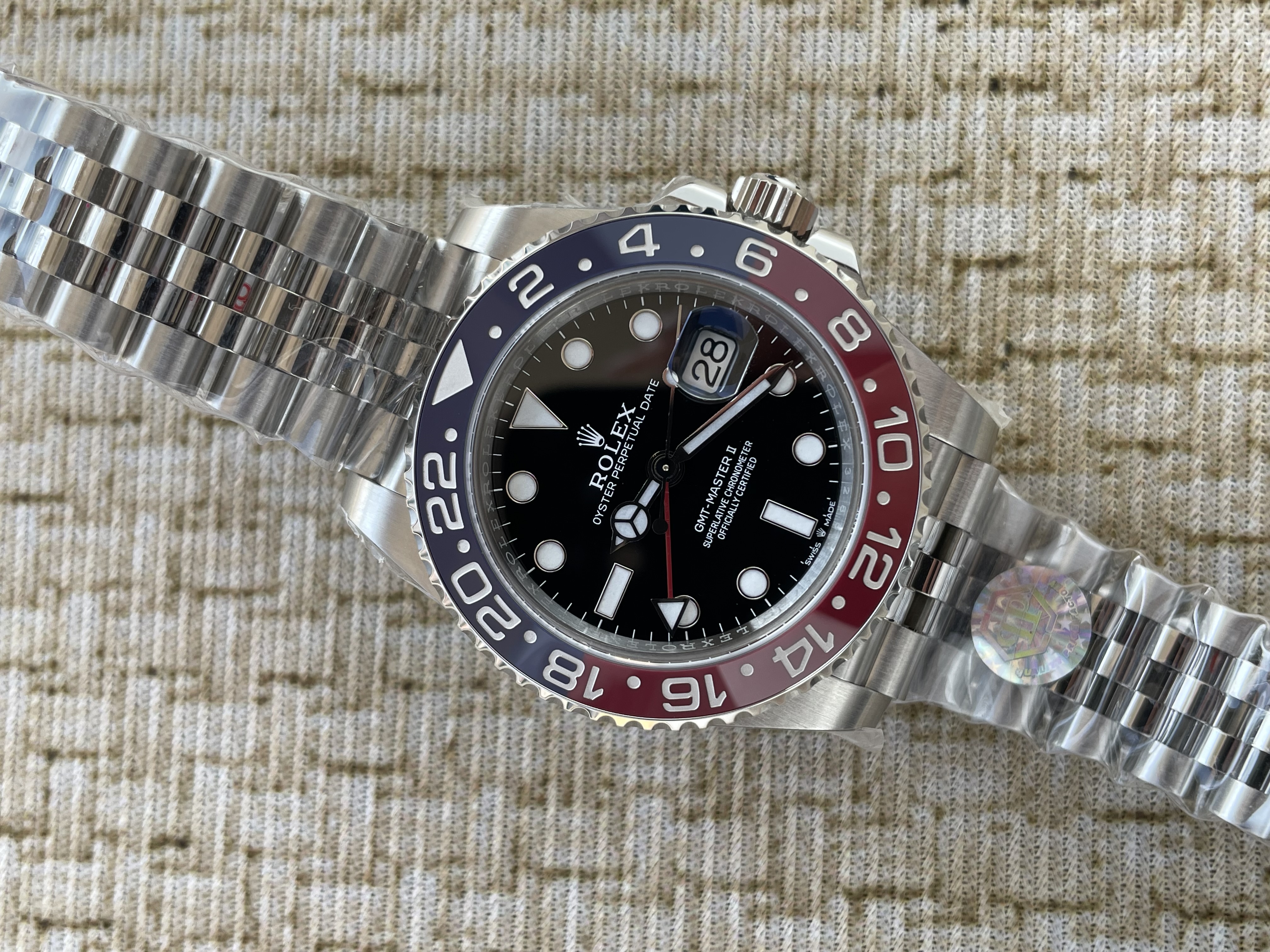 QP공장 롤렉스 로렉스 GMT마스터2 펩시 쥬빌레  GMT-Master II 126720 BLRO